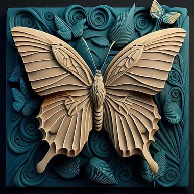 3D модель Papilio maraho (STL)